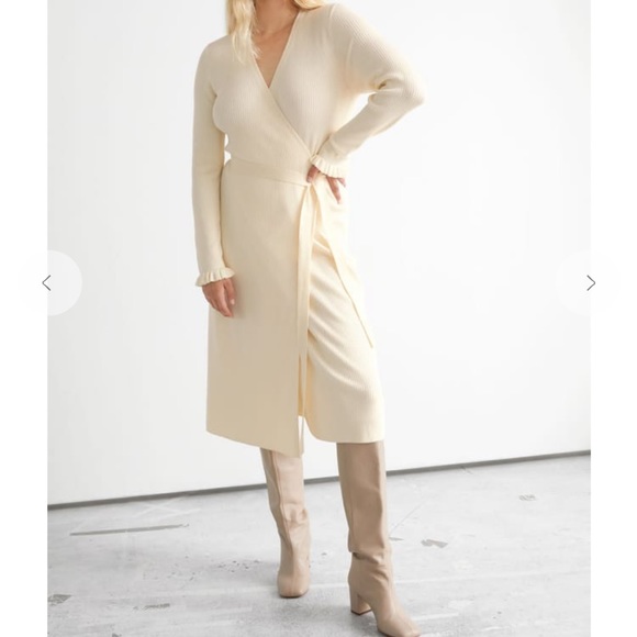 & other stories wrap dress - Picture 5 of 6